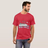 Nantucket-Fähre T-Shirt (Vorne ganz)