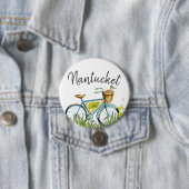 Nantucket Fahrrad mit Blume Korb Button (Beispiel)