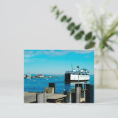 Nantucket Ferry Postkarte (Stehend Vorderseite)