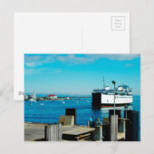 Nantucket Ferry Postkarte (Vorne/Hinten)