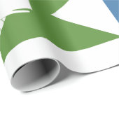 Nantucket Flaggen-Packpapier Geschenkpapier (Rolleneckpunkt)