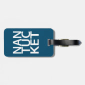 Nantucket Gepäckanhänger (Rückseite horizontal)