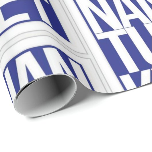 Nantucket Geschenkpapier (Rolleneckpunkt)