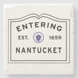 Nantucket-Insel Massachusetts Steinuntersetzer