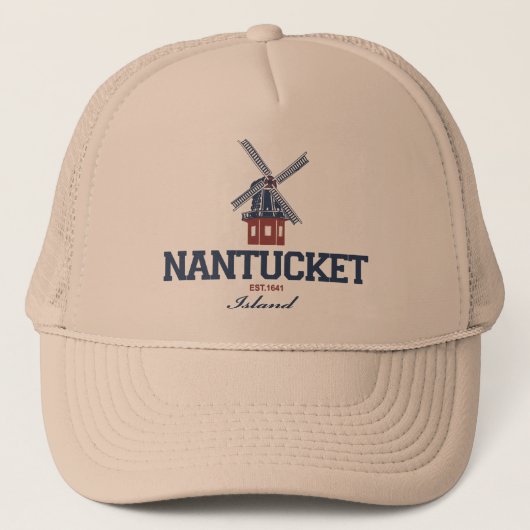 Nantucket Insel Truckerkappe (Vorderseite)