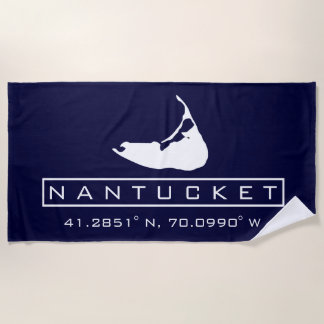 Nantucket Island Beach Handtuch