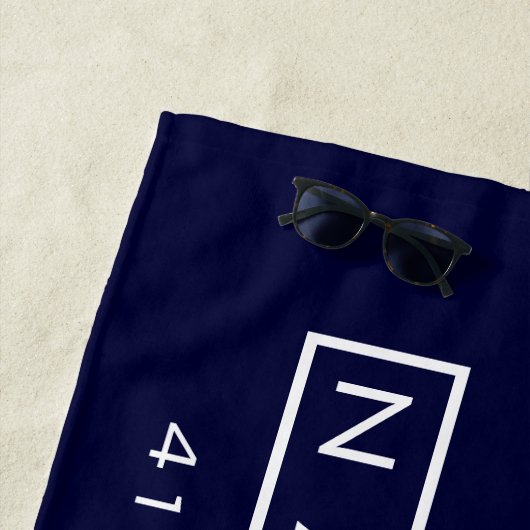 Nantucket Island Beach Handtuch (Beispiel)