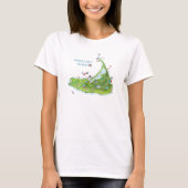 Nantucket Island Karte T-Shirt (Vorderseite)