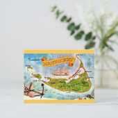 Nantucket Island MA Karte (Stehend Vorderseite)