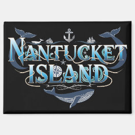 Nantucket Island Massachusetts Magnet