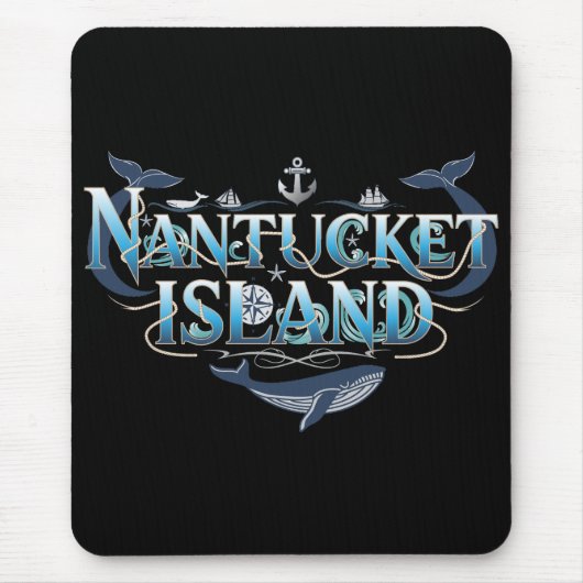Nantucket Island Massachusetts Mousepad (Vorne)