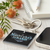 Nantucket Island Massachusetts Schlüsselanhänger (Vorderseite rechts)