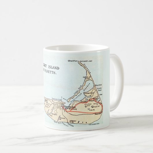 Nantucket Island Tasse (VorderseiteRechts)