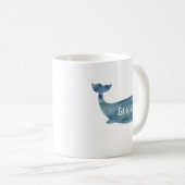 Nantucket Island Whale Est 1659 Tasse (VorderseiteRechts)