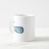 Nantucket Island Whale Est 1659 Tasse (Vorderseite Links)