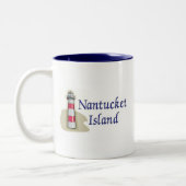 Nantucket Island Zweifarbige Tasse (Links)
