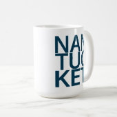 Nantucket Kaffeetasse (VorderseiteRechts)