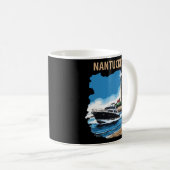 Nantucket Kaffeetasse (VorderseiteRechts)