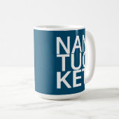 Nantucket Kaffeetasse (VorderseiteRechts)