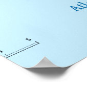 Nantucket-Karte Poster (Ecke)