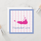 Nantucket Liebe Sailor's Bracelet Flat Greeting Ca Karte (Vorderseite/Rückseite Beispiel)