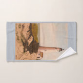 Nantucket Lighthouse Nautical Piping Plover Beach Badhandtuch Set (Handtuch)