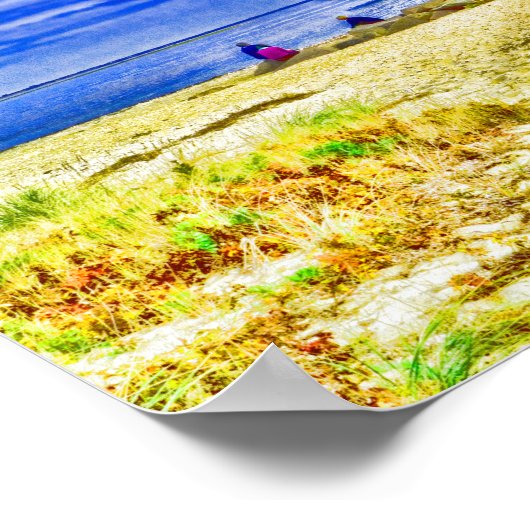 Nantucket Lighthouse Poster (Ecke)