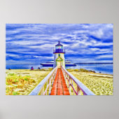 Nantucket Lighthouse Poster (Vorne)