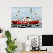 Nantucket Lightship Photo Poster (Heimbüro)