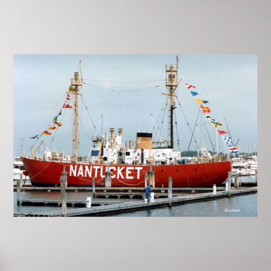 Nantucket Lightship Photo Poster (Vorne)