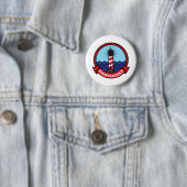 Nantucket Maine Lighthouse Button (Beispiel)