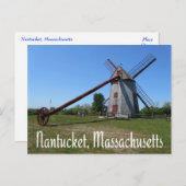 Nantucket Massachusetts Cape Cod Postkarte (Vorne/Hinten)