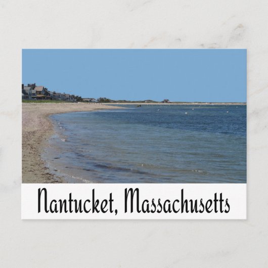 Nantucket, Massachusetts Cape Cod Postkarte (Vorderseite)