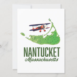 Nantucket Massachusetts Karte