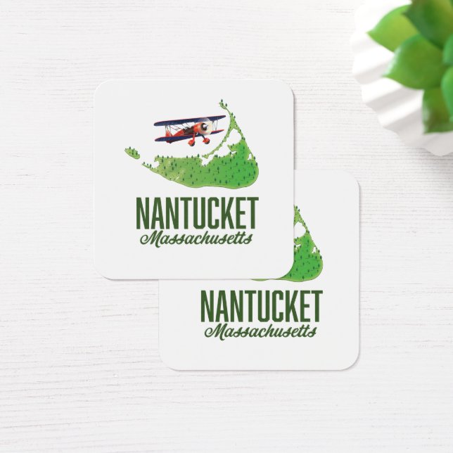 Nantucket Massachusetts Karte (Schreibtisch)