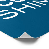 Nantucket platziert kühne moderne Poster (Ecke)