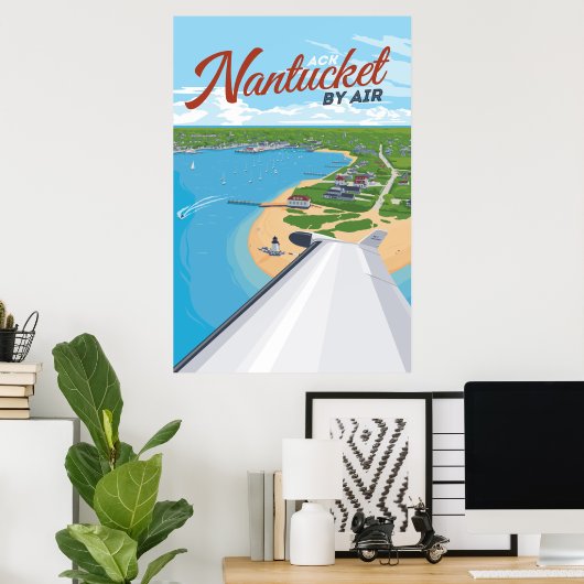 Nantucket Poster (Heimbüro)