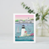 Nantucket Postkarte (Stehend Vorderseite)