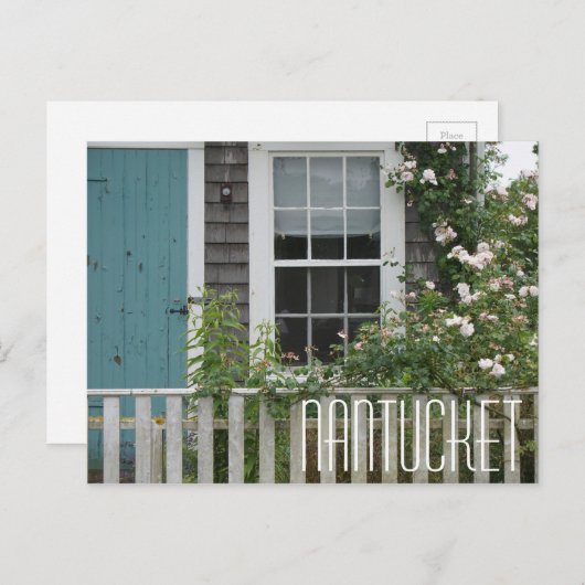 Nantucket Postkarte 8 (Vorne/Hinten)