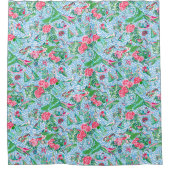 Nantucket Preppy Palm Beach Print Duschvorhang (Vorderseite)
