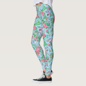 Nantucket Preppy Palm Beach Print Leggings (Links)