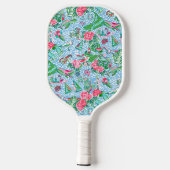 Nantucket Preppy Palm Beach Print Pickleball Schläger (Rückseite)