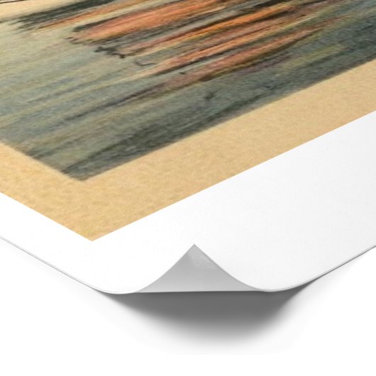 Nantucket Rainbow Fleet 2 Poster (Ecke)