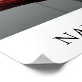 Nantucket Red Poster (Ecke)