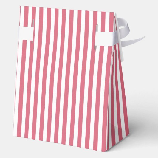 Nantucket-Rot- und Weiß-Gastgeschenk Geschenkschachtel (Rückseite)