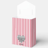 Nantucket-Rot- und Weiß-Gastgeschenk Geschenkschachtel (Offen)