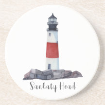Nantucket Sankaty Lighthouse Sandstone Untersetzer