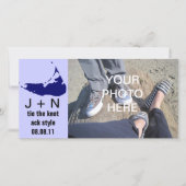 Nantucket Save the Date (Vorderseite)