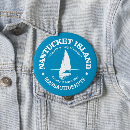 Nantucket (Segelboot) Button (Beispiel)