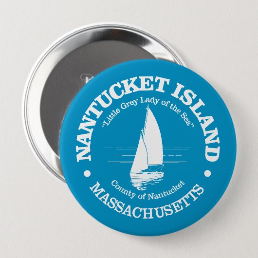Nantucket (Segelboot) Button (Vorne & Hinten)